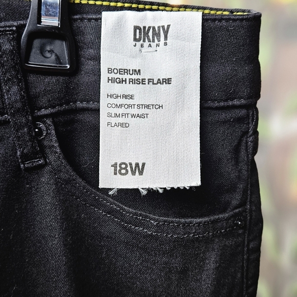 Ladies High Rise Flare Jeans - Picture 3 of 8